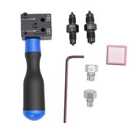 KIMISS 7-teiliges Bördelwerkzeug-Set für Bremsleitungen für Automobile und Motorräder, 3/16 Zoll und 1/4 Zoll SAE-Doppelbördel, 45 Einzel- und Blasenbördel, LKW-Reparatur