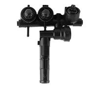 KIMISS Frontscheinwerfer-Waschdüse, schwarzer Scheinwerfer Clean Sprayer Passend für W220 S430 S500 S600 S55AMG(Recht)