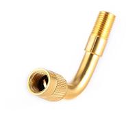 KIMISS Reifen Ventilverlängerungg, Ventiladapter mit Winkel Ventilverlängerung 90 Grad, Winkelventil; Universal Extender Adapter Set für Autoventil Rennrad Motorrad Fahrrad Auto