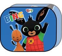 TataWay - Seitenmarkisen für Bing-Autos | UV-Schutz für Kinder | Einfache Saugnapf-Befestigung | Bing und Flop Design, 44x35 cm, blau