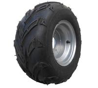 Kinderquadreifen Quadreifen Quad ATV Reifen Komplettrad 16x8-7 silber links