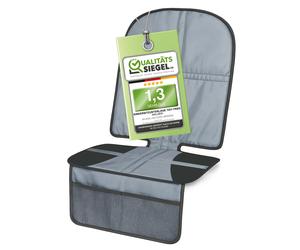Kindersitzunterlage Tidy Fred XL, Auto-Schutzunterlage, Sitzschoner Kindersitz grau/schwarz