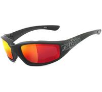King Kerosin KK140 Sonnenbrille, rot für Männer