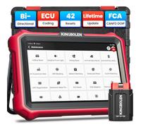 KINGBOLEN K8 PRO Obd2 Diagnosegerät Bluetooth Lebenslanges Update | Alles System Diagnosegerät,Bi-Direktionale,42+ Dienst Zurücksetzen,ECU-Kodierung,V.A.G-geführte,FCA,CANFD＆DOIP