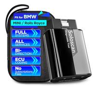 KINGBOLEN Soloscan OBD2 Diagnosegerät für BMW/für Mini/für Rolls Royce,Vollständige System Diagnosegerät Auto Mit 50+ Resets,Bidirektionale,Aktiver Test,ECU-Codierung,Kostenloses Update.