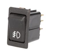 Kippschalter schwarz für Nebelscheinwerfer 8620.19/16 DDR-Originalteil 23409/24