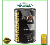 Kit 1 LT MOTORÖL BARDAHL XTC C60 5W-40 RACING & SPORT LINE + SERVICEHEFT 1LT