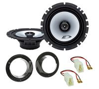 ALPINE SXE-1725S 16,5 cm Koaxial Lautsprecher Einbauset für Golf 4 Golf 5 Bora