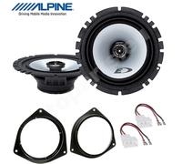 Kit 2 Lautsprecher Alpine SXE-1725s Vorne Für Toyota C-HR