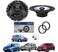 ALPINE SXE-1725S Lautsprecher Einbauset für Fiat Punto 188 Tür vorne