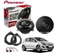 Kit 2 Lautsprecher Pioneer TS-G1020F Hinter Opel Corsa D-E Ab 2006