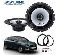 Kit 2 Vordere Lautsprecher Alpine SXE-1725S Für Fiat Tipo II Ab 2015