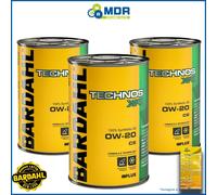 Kit 3 LT MOTORÖL BARDAHL TECHNOS XFS C6 0W-20 + SERVICEHEFT - 0W20