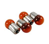 KIT 4 Blinkerbirnen BA15S 12 V 10 W Orange Zugelassen