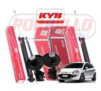 KIT 4 Gas-Stoßdämpfer KYB Für Fiat Grande Punto 1.3 1.9 Multijet Vorne + Hinten