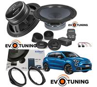Kit 4 Lautsprecher Audison APK 165 6,5" 16,5 cm 2-Wege Fiat 500X Schwarz