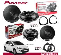 Kit 4 Lautsprecher Pioneer Für Fiat Punto EVO Vorne Und Hinten