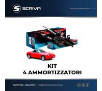 KIT 4 Stoßdämpfer Komplett Vorne Hinten Fiat Barchetta