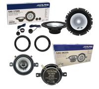 Kit 6 Alpine Lautsprecher Front Und Hinten Für Mercedes Klasse A W169