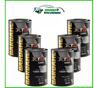 Kit 6 L Motoröl Bardahl XTC C60 15W50 Racing & Sport Line + Serviceheft