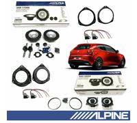 Kit 6 Lautsprecher ALPINE Front 165mm + 100mm für Alfa Mito 2008 2-Wege