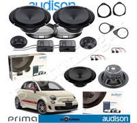 Kit 6 Lautsprecher Audison APK 165+APX 6.5 für FIAT 500 Abarth