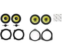 Focal ISU165 ICU165 Lautsprecher Einbauset für Ford Fiesta JA8 Focus 3 DYB