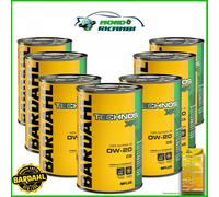 Kit 7 LT MOTORÖL BARDAHL TECHNOS XFS C6 0W-20 + SERVICEHEFT - 0W20