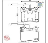 BREMBO Bremsbeläge XTRA LINE P 85 152X Bremsklötze,Scheibenbremsbelag AUDI,A3 Sportback 8VA,Q3 8U,A3 Limousine 8VS,TT FV3,TT Roadster FV9