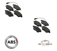 Kit Bremsbeläge vorne + hinten für Citroen C4 Ii Ds4 Bnn