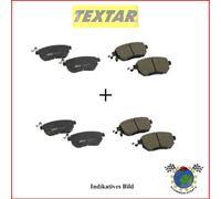 Kit Bremsbeläge Vorne + Hinten Textar Für Mercedes V-Klasse V Vito 114 113 112 1