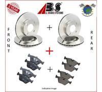 Kit Bremsscheiben und Bremsbeläge vorne + hinten ABS per BMW 4 F33 F83 M4 eqz D
