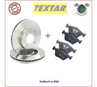 Kit Bremsscheiben Und Bremsbeläge Vorne Textar Für Mercedes Vito 112 110 108D2