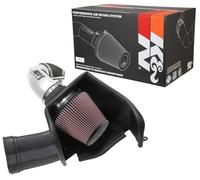Kit di aspirazione aria fredda K&N: aumenta l'accelerazione e il ringhio del motore, garantisce un aumento della potenza fino a 16 CV: compatibile con FORD (Mustang GT) 5.0L, V8, 2018-2020, 69-3540TP