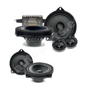 Kit Focal IS BMW 100L Paar Lautsprecher 5" für BMW X1 Vorne Schwarz