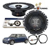 Kit Lautsprecher Alpine SXE-1725S Vorne Für Mini One Cooper R50 R52 R53