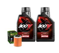 Kit Ölwechsel Motul 300V 15W50 Für Can-Am 1000 Outlander Max 6x6 EFI 2019