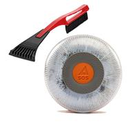 KIT PERSONALIZACIÓN SPORT, S.L. Flash-LED - Neues v16 iot Auto-Notlicht mit Eiskratzer - orange Kunststoff FL-008