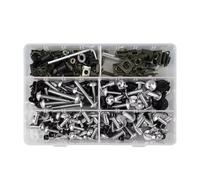 Kit Schrauben Kompatibel Mit Aprilia Für RS125 Für Tuono V4 1100 1000R Für RSV4 RR Für RSV1000R RSV Mille Motorrad Verkleidungsschrauben Schraube Befestigungsmutter(Silver)