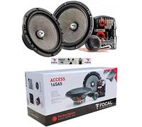 KIT Set FÜR Focal Access 165AS 1 2-Wege-Kit 16,5 cm 165 mm 6,5" Durchmesser 60 Watt RMS 120 Watt Max 4 Ohm 91,3 dB 2 Tieftöner 2 Hochtöner 2 Frequenzweichen, Paar-Kit + 5 kostenlose Aufkleber