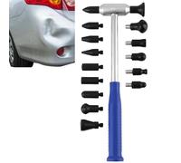 Kit zum Entfernen von Dellen in Autos, Hammer für Schäden an der Karosserie, Reparaturset gegen Kratzer mit 15 austauschbaren Köpfen für Fahrzeuge