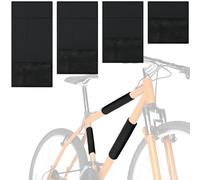 Kiuiom Fahrrad Rahmenschutz 4er, Transportschutz für Rahmen, Carbon Frame Protector für Thule, Elektrofahrrad Rahmenschutz Transport Fahrrad Anhänger E-Bike Zubehör Fahrradzubehör für Transportschutz