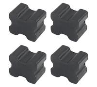 KIXZSAZ Federverstärkungssatz für Auto Schraubenfedern, Distanzstücke für mehr Fahrkomfort, Stoß und Vibrationsdämpfung mit Gummipuffern, Stoßdämpfer Distanzstücke, Höherlegung