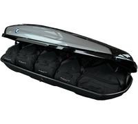 KJUST 5-teiliges Dachboxtaschen-Set für BMW Original-Dachbox mit 420 Liter schwarz