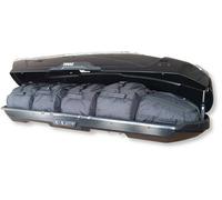 KJUST Dachboxen Taschen Set für Dachbox THULE MOTION XT XL 5er-Set