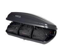 KJUST Dachboxen Taschen Set für Dachbox HAPRO TRAXER 4.6 3er-Set