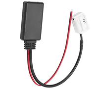 Klanata Bluetooth-Modul, Radio-Aux-In-Kabel-Adapter, passend für RCD200 RCD210 RCD310 RNS300 RNS310 RNS510, kabelloser Audio-Eingangsempfänger, hochfestes ABS-Material,