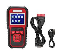 Klanata KW850 OBD2 EOBD Scanner Auto Codeleser Tester Auto Diagnosegerät Instrument (Schwarz Rot)