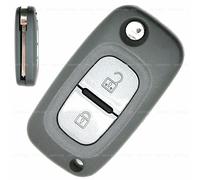2Tasten Klapp Schlüssel Ersatz Gehäuse repair für Renault Kangoo Mercedes Citan