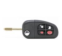 Klapp Schlüssel Gehäuse Funkschlüssel Fernbedienung Autoschlüssel Rohling für Jaguar